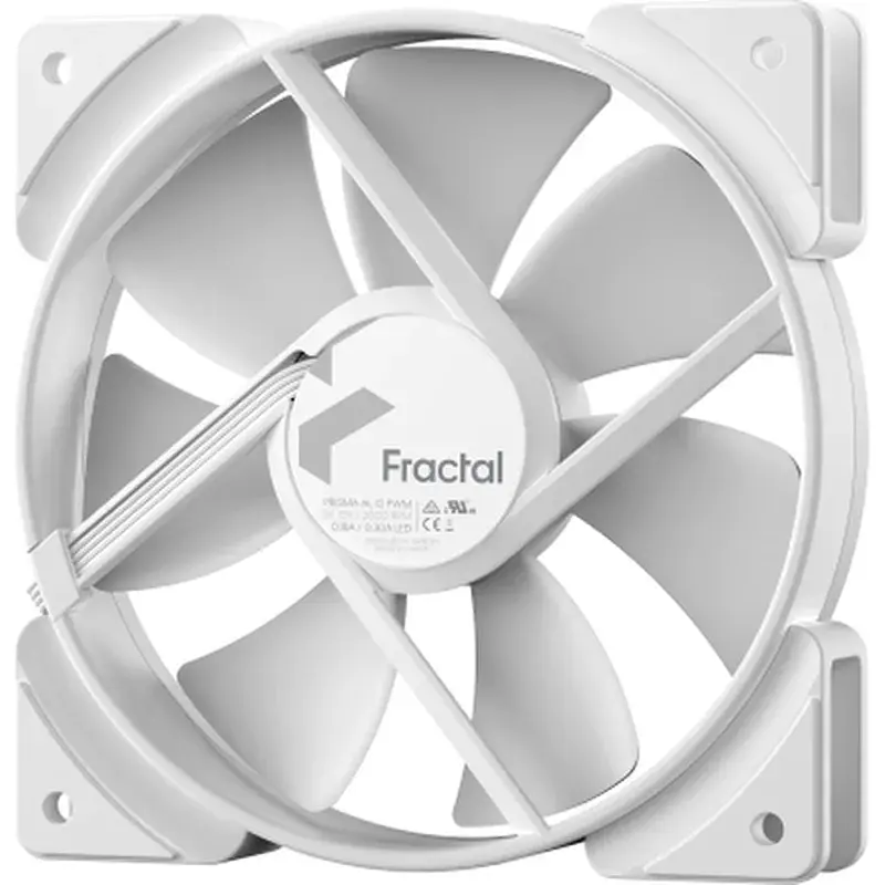 Кулер до корпусу Fractal Design Prisma AL-12 ARGB PWM (FD-FAN-PRI-AL12-PWM-WT) - фото 5