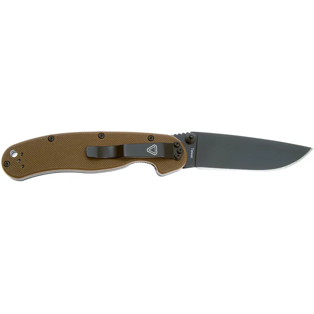 Ніж Ontario Knife RAT II AUS-8 BB Coyote Brown - фото 2