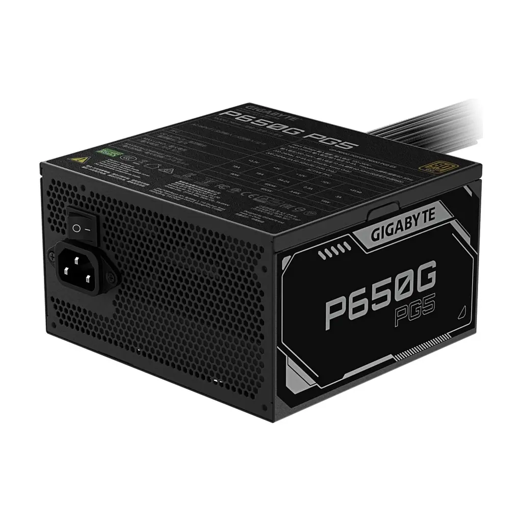 Блок живлення GIGABYTE 650W (GP-P650G PG5) - фото 3