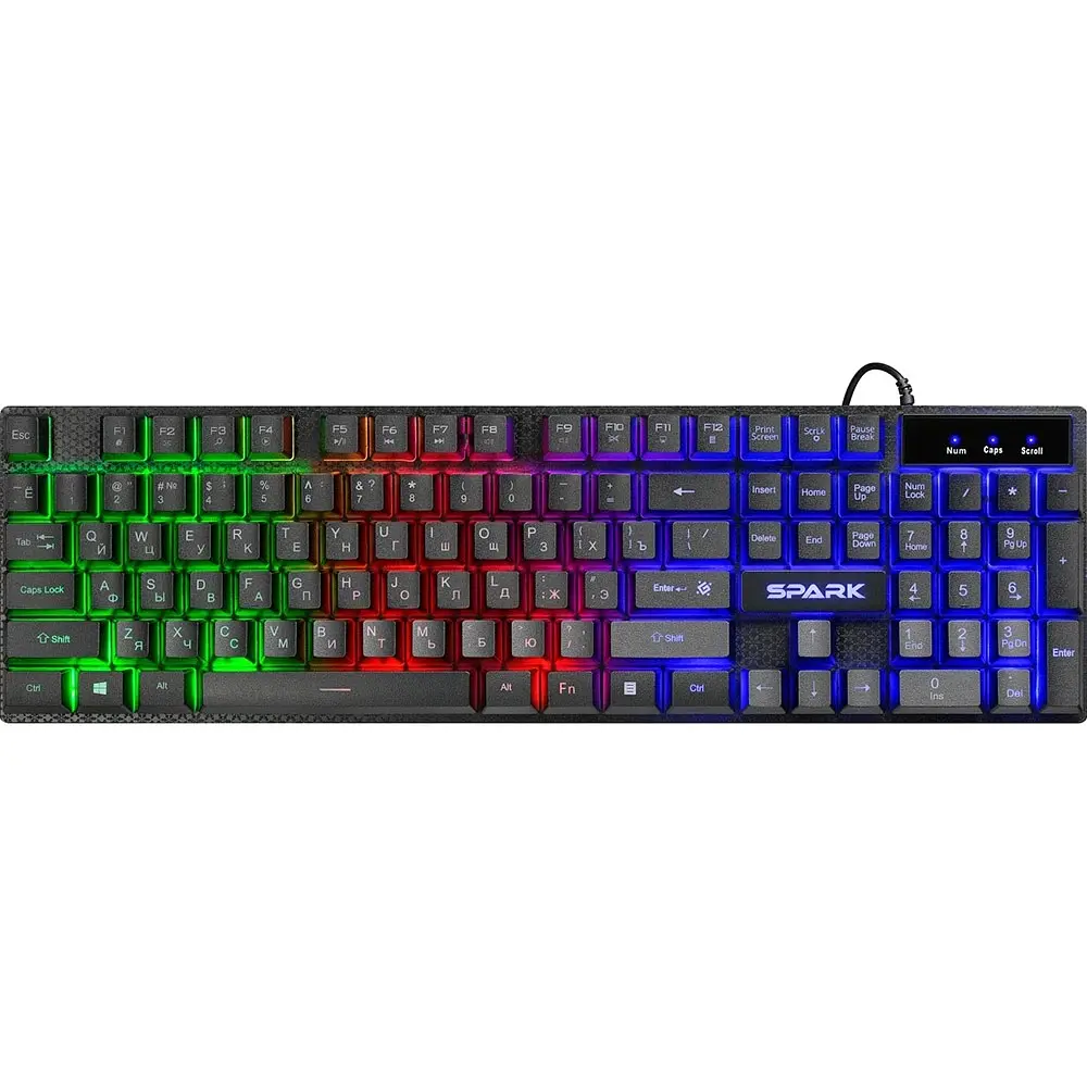 Клавіатура  Defender Spark GK-300L USB UA Black (45302) - фото 3
