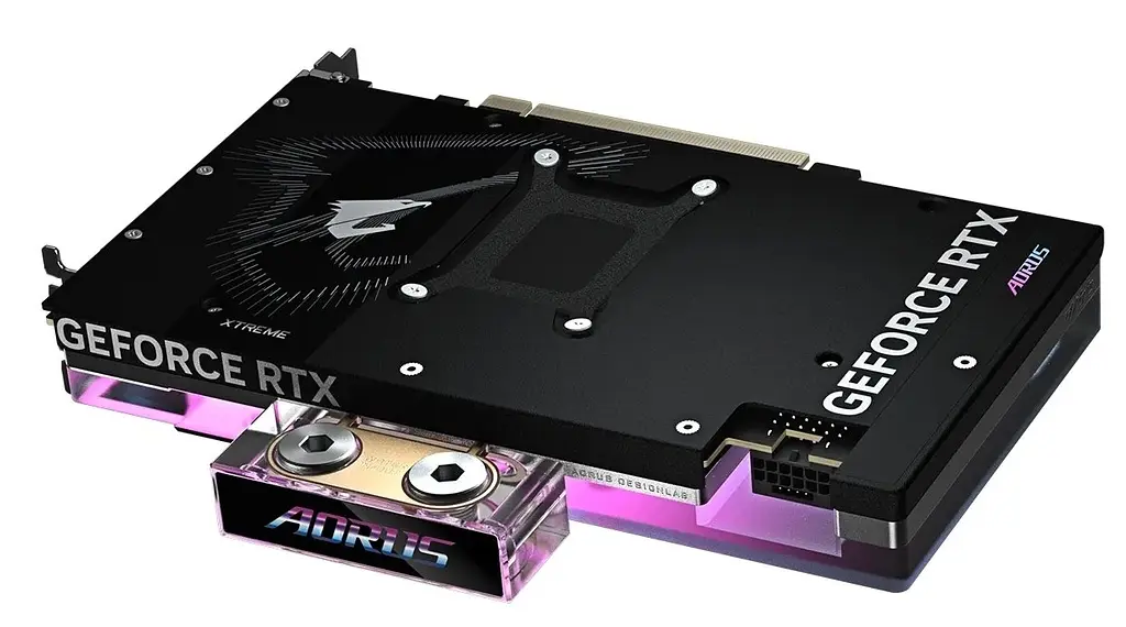 Відеокарта GF RTX 5080 16GB GDDR7 Aorus Xtreme Waterforce WB Gigabyte (GV-N5080AORUSX WB-16GD) - фото 4
