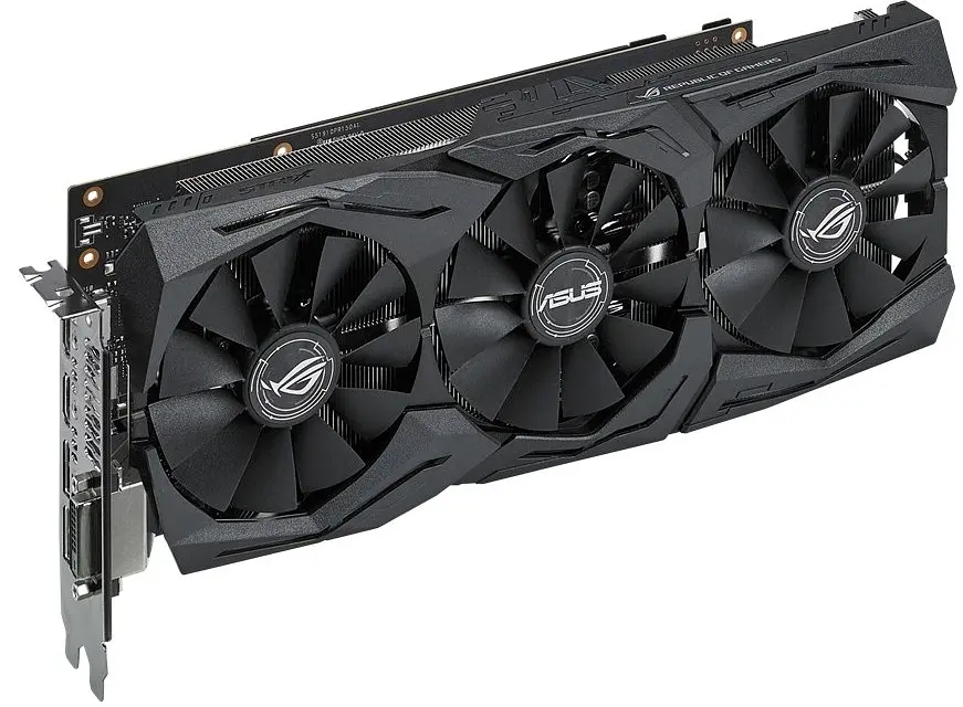 Відеокарта GeForce GTX 1060 6GB Asus ROG Strix Gaming OC (ROG-STRIX-GTX1060-O6G-GAM - фото 2