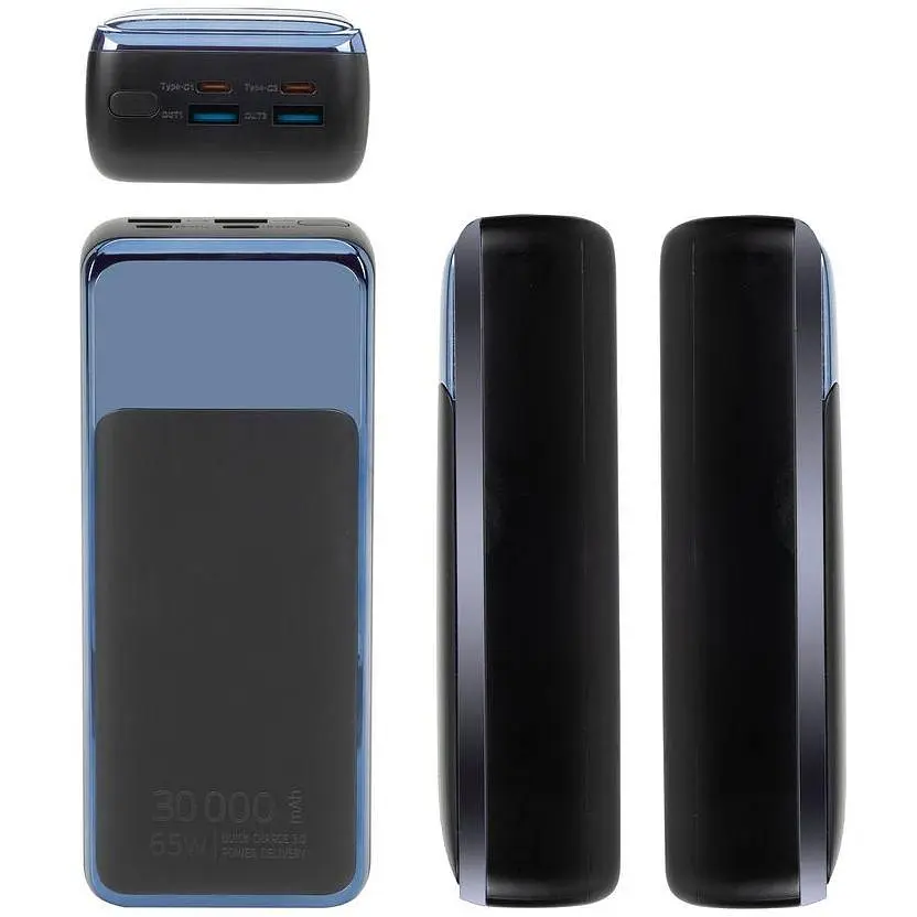 Універсальна мобільна батарея (портативний АКБ) RivaCase Rivapower VA1080 30000 mAh 65W - фото 9