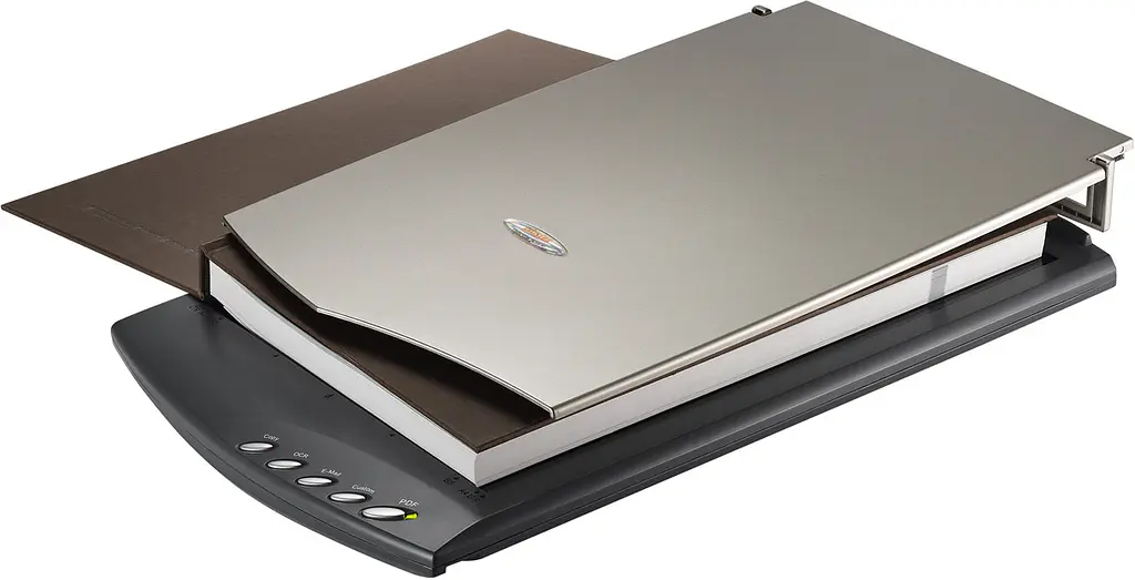 Сканер А4 Plustek OpticSlim 2610 Plus (1200x1200dpi 48bit LED 4стор/хв планшетний сірий) - фото 2
