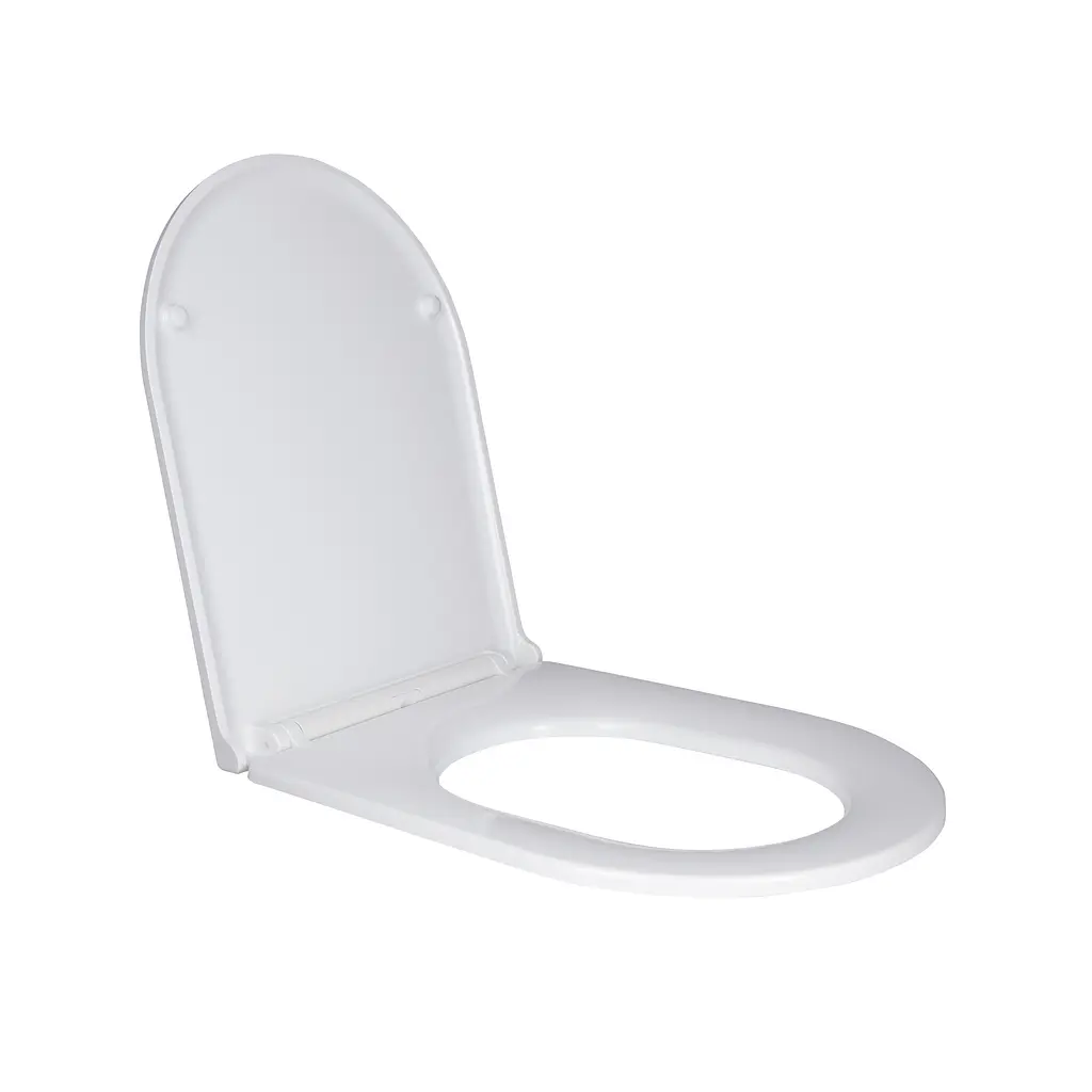 Сиденье для унитаза Qtap (Robin, Scorpio) с микролифтом Slim QT99HY2049W, Белый - фото 3