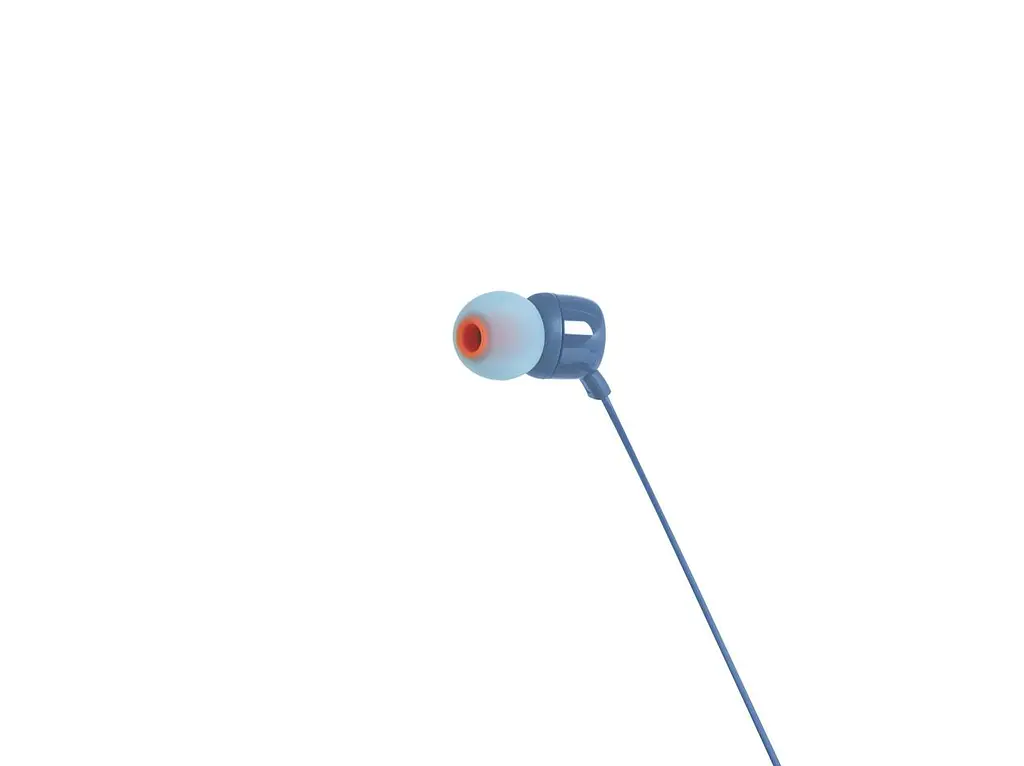 Навушники з мікрофоном JBL T110 JBLT110BLU Blue - фото 2