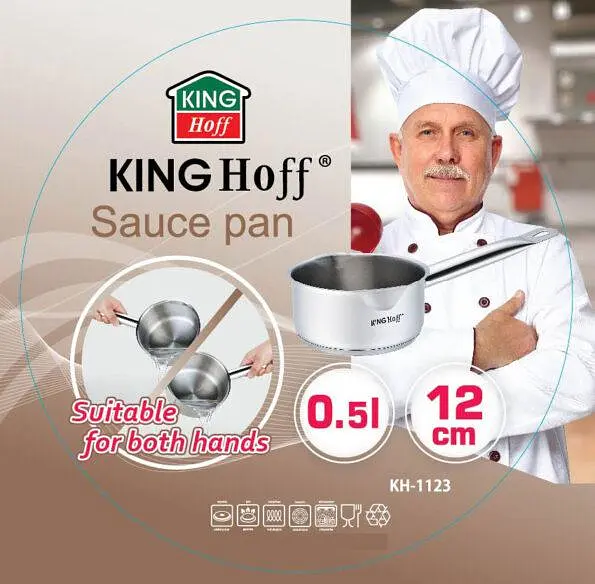 Ковш KingHoff KH-1123 12 см 0.5л - фото 4