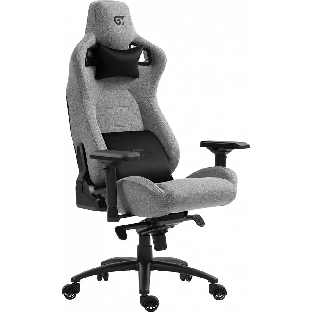 Геймерське крісло GT Racer X-8004 Fabric Gray [121428] - фото 4
