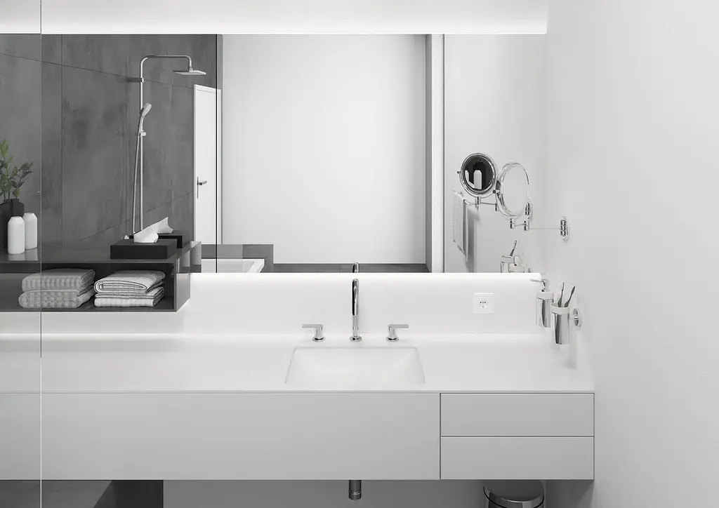 Змішувач Hansgrohe Vernis Shape для умивальника на 3 отвори з донним клапаном pop-up Chrome 71563000 Хром - фото 2