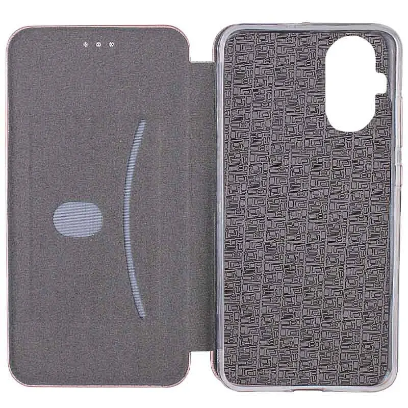 Шкіряний чохол-книжка Classy для Realme C55 Rose Gold - фото 3