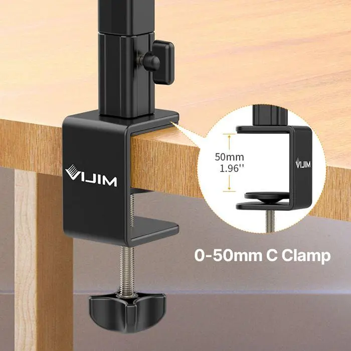 Штатив-тримач Ulanzi Vijim Multifunction Desk Setup Stand UV-2873 LS25 Black - фото 6