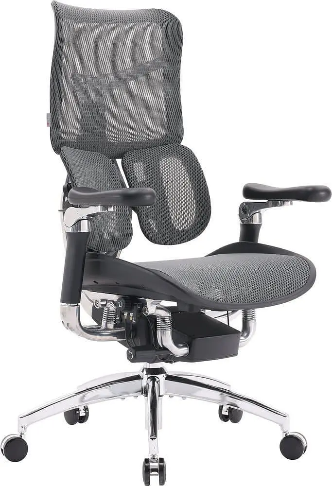 Ігрове крісло Sihoo DORO S300 Mesh Dark Grey (S300-M201) - фото 3