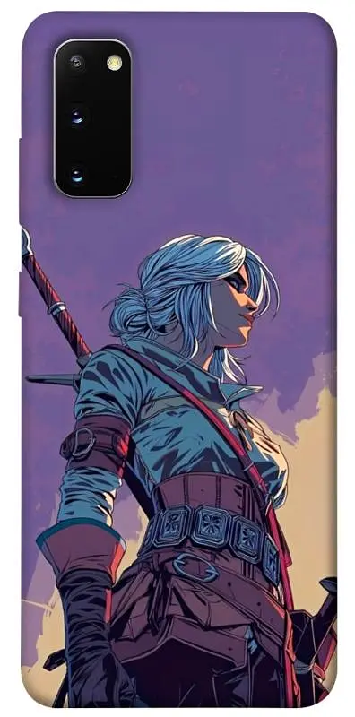 TPU чохол Demsky The witcher ciri для Samsung Galaxy S20