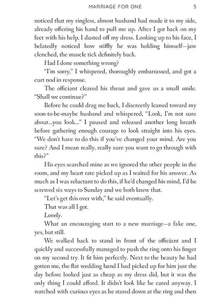 Marriage for One - фото 6