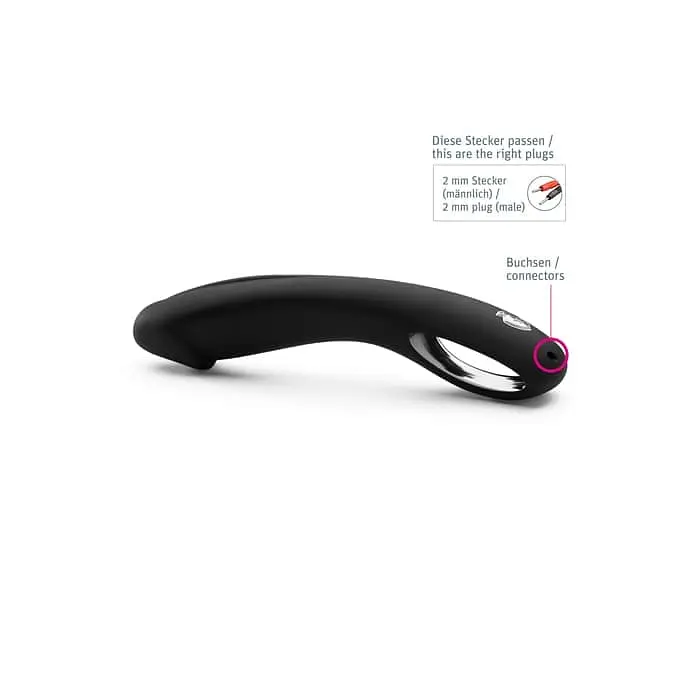 Mystim-Charging Chester E-Dildo фалоімітатор для електростимуляції - фото 4