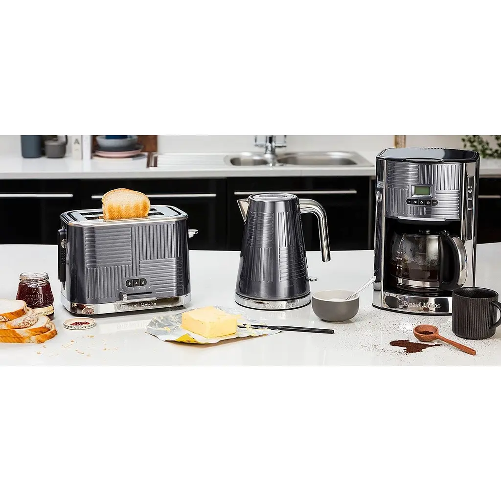 Електрочайник Russell Hobbs Geo Steel 1.7 л чорний (25240-70) - фото 8