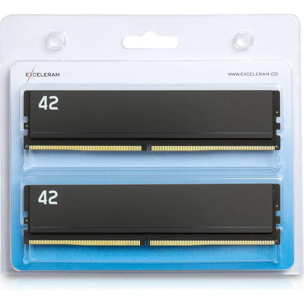 Модуль памяти Exceleram DDR5 64GB (2x32) 6000MHz 42-Series EXPO/XMP (E-42-009D-64) - фото 5