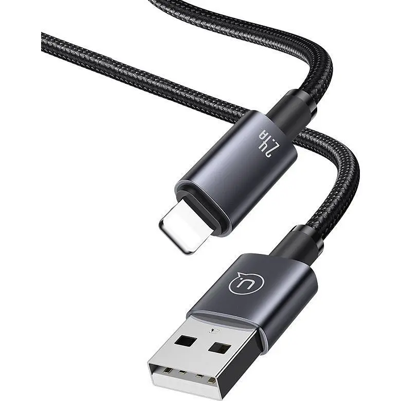 Кабель Usams US-SJ667 USB-A to Lightning 2.4A 1.2m Tarnish [SJ663USB01] [138993] - фото 3
