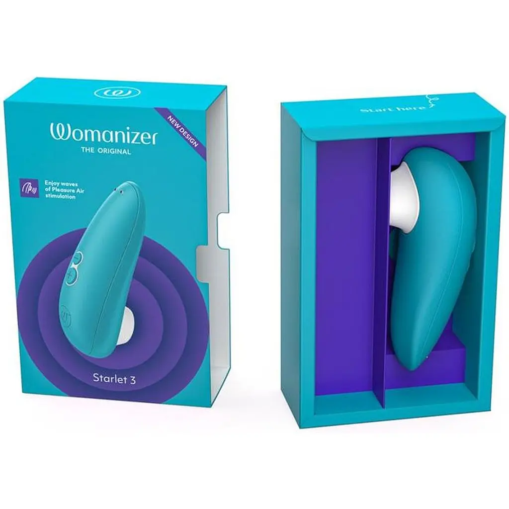 Вакуумний стимулятор Womanizer Starlet 3 Turquoise (SO8740) [108458] - фото 5