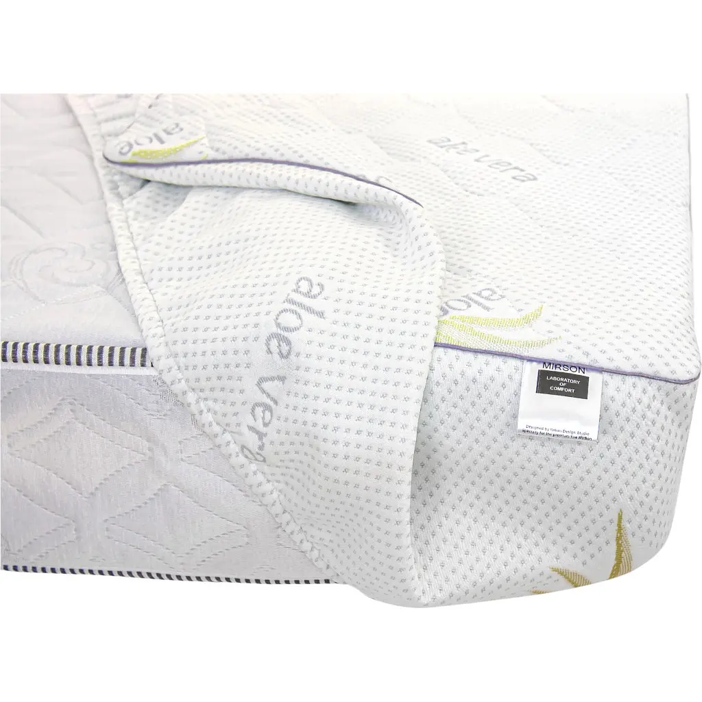 Наматрацник MirSon №1025 Alberto Cotton Strong Aloe Vera 70х190 см (2200001498846) - фото 10