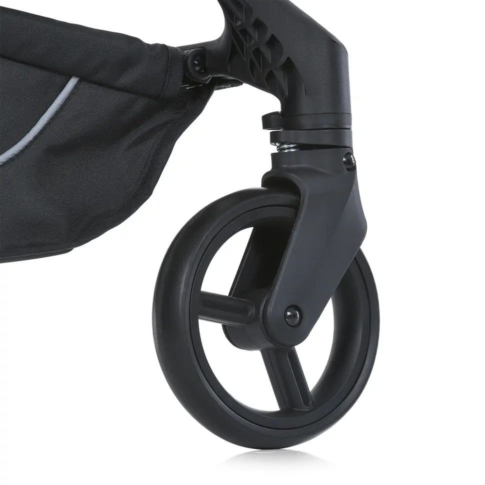 Коляска дитяча прогулянкова MUSE ME 1118 Black - фото 4