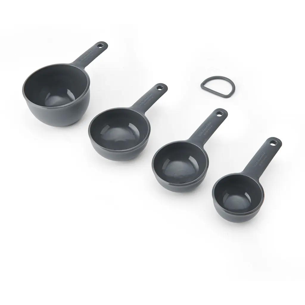 Набор мерных ложек KitchenAid Coreline серый 4 шт. (KQG058OHCGG) - фото 5