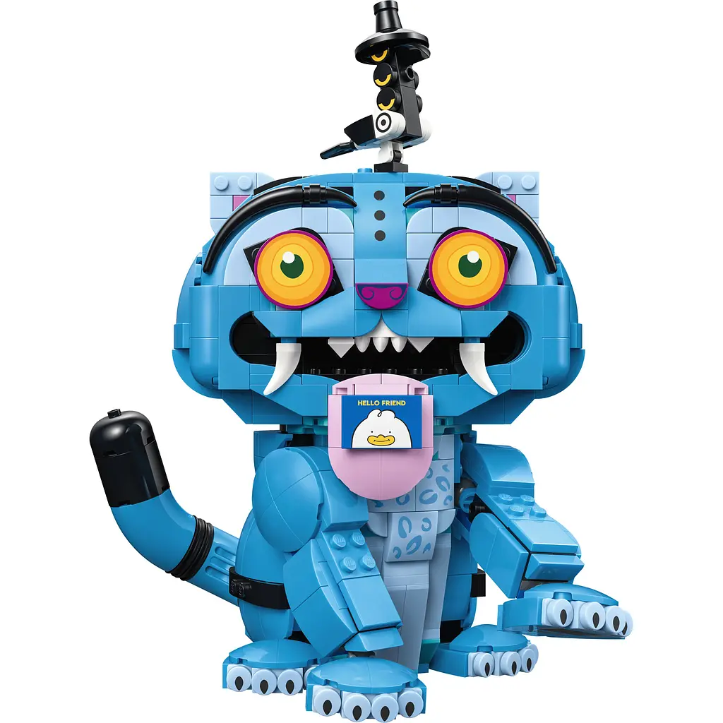 Конструктор LEGO KPop Demon Hunters Тигр Дерпі та пташка Сассі 825 ел. (72537) - фото 5