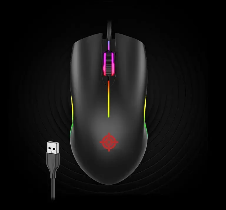 USB миша GamePro GM117 Black (GM117) UA - фото 6