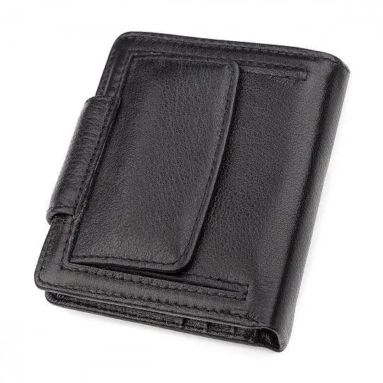 Гаманець жіночий ST Leather 18497 (ST415) чорний шкіряний - фото 2