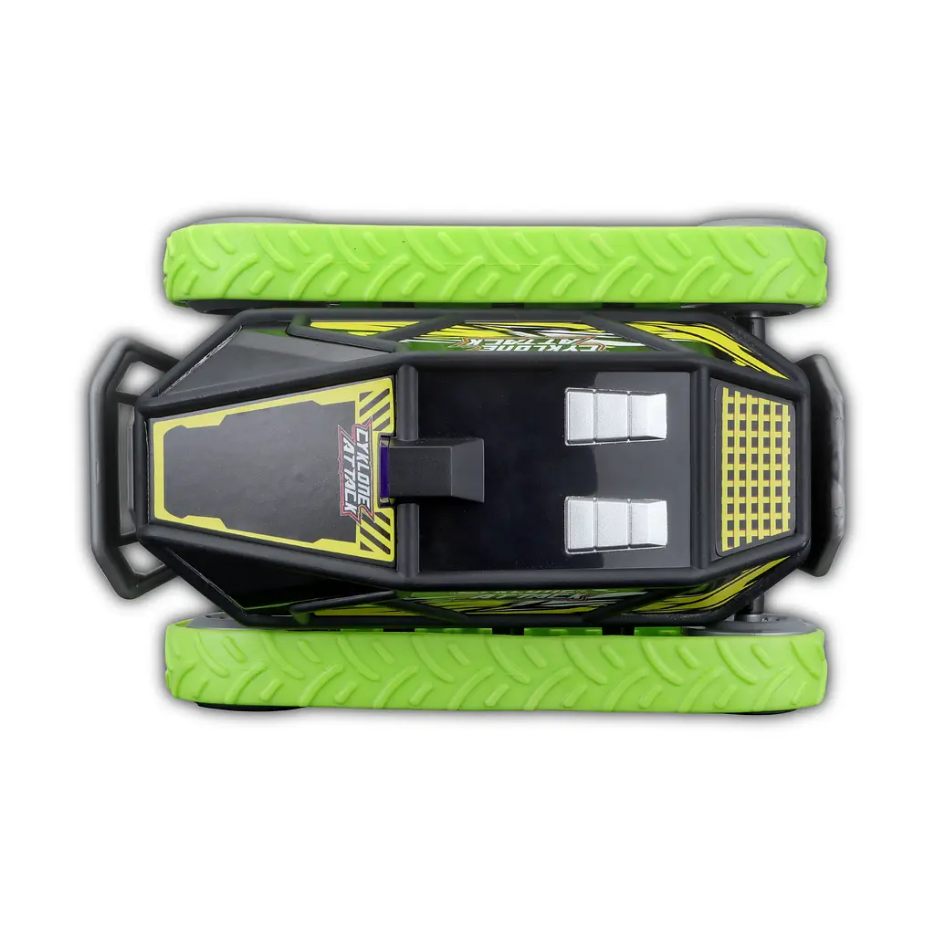Уценка. Автомодель на радиоуправлении Maisto Tech Tread Shredder зеленый (82101 black/green) - фото 6