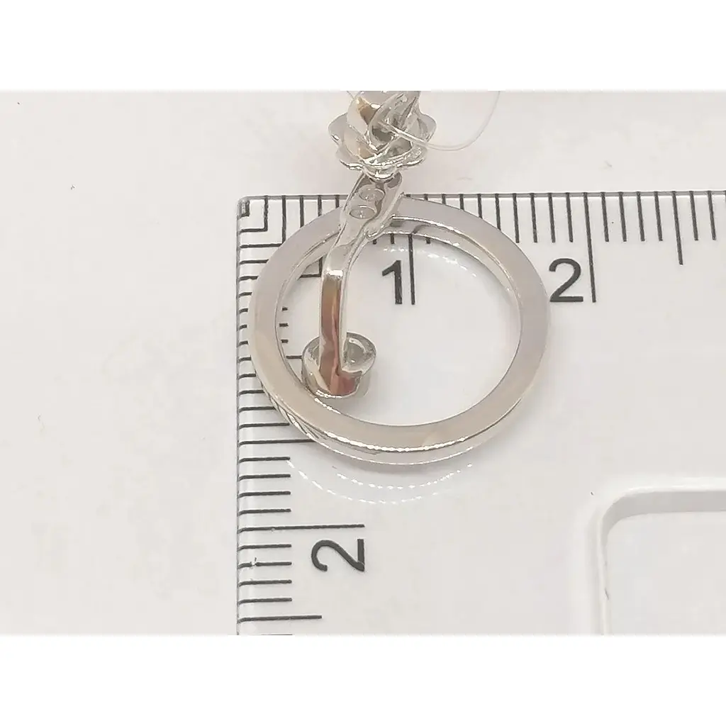 Срібні пуссети Qvaliz з фіанітами. 902-01195 - фото 3