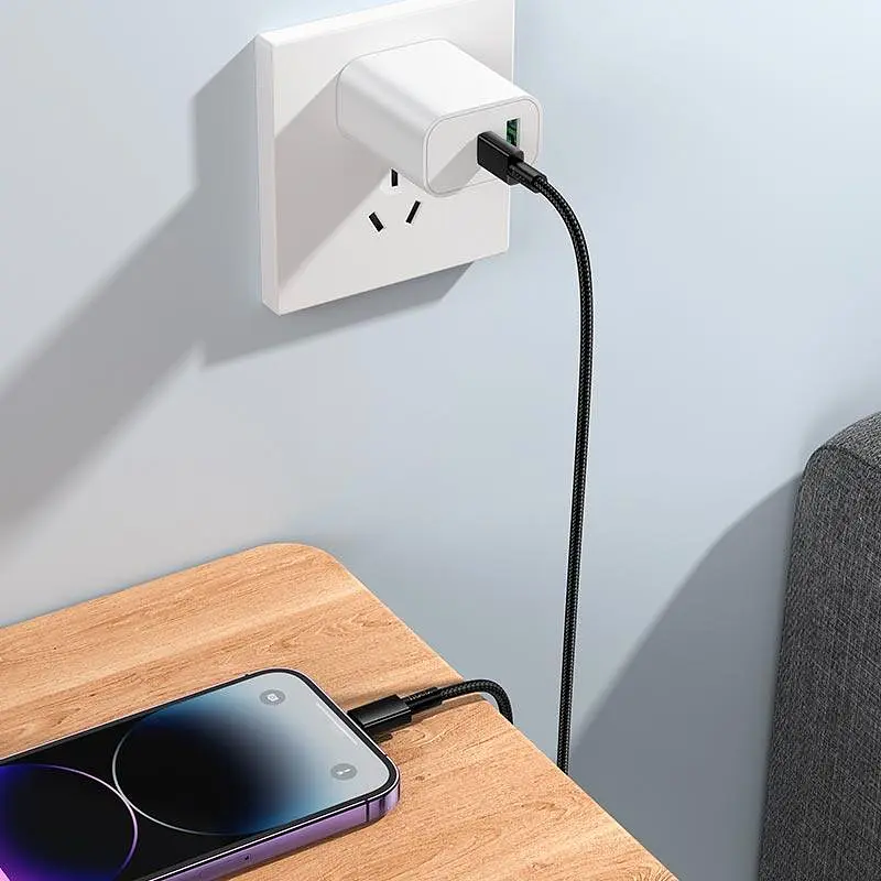 Кабель Hoco Type-C to Lightning Energy PD Charging Data Cable X119 1 м 27W - фото 2