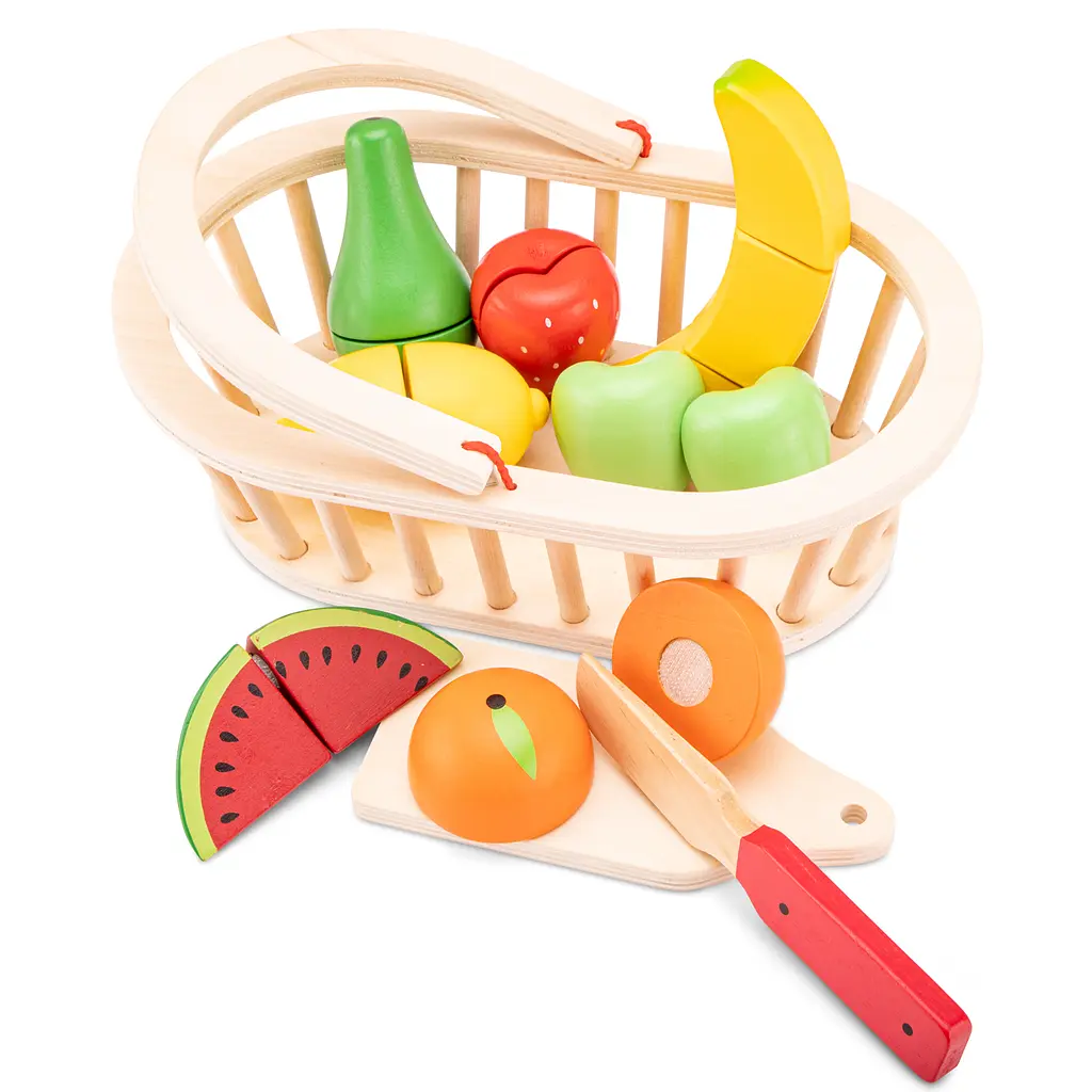 Игровой набор New Classic Toy Корзина с фруктами (10588) - фото 4