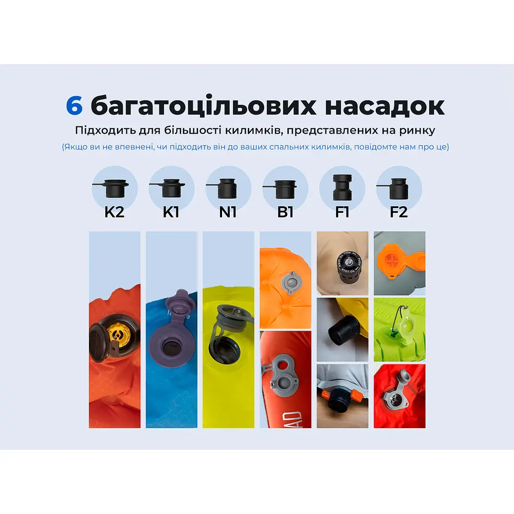 Портативний міні-насос Flextail Zero Pump, чорний - фото 7