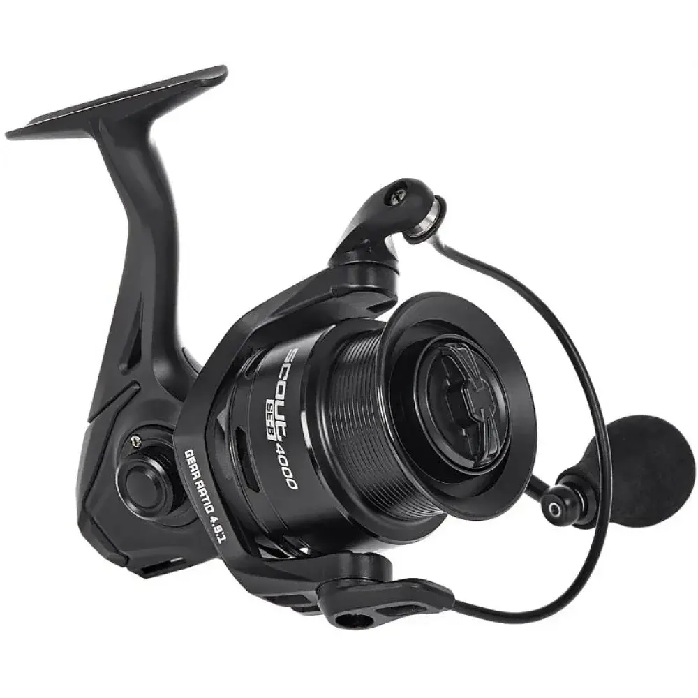 Котушка Brain Scout SE-B (new logo) 5000S 8+1BB 4.9:1 Black - фото 3