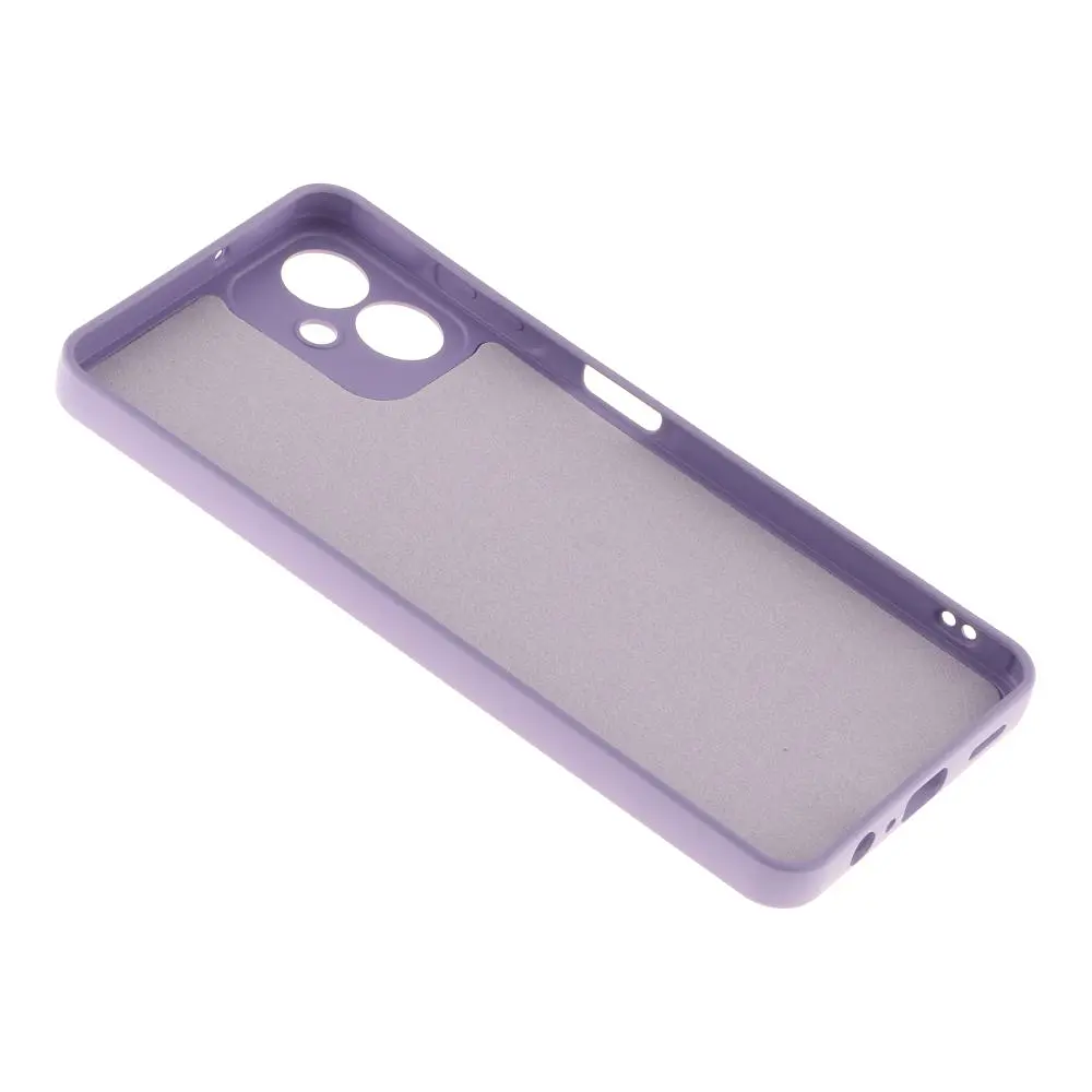 Чохол Silicone Cover з рамкою камери Samsung Galaxy A06/A065 Elegant Purple - фото 4