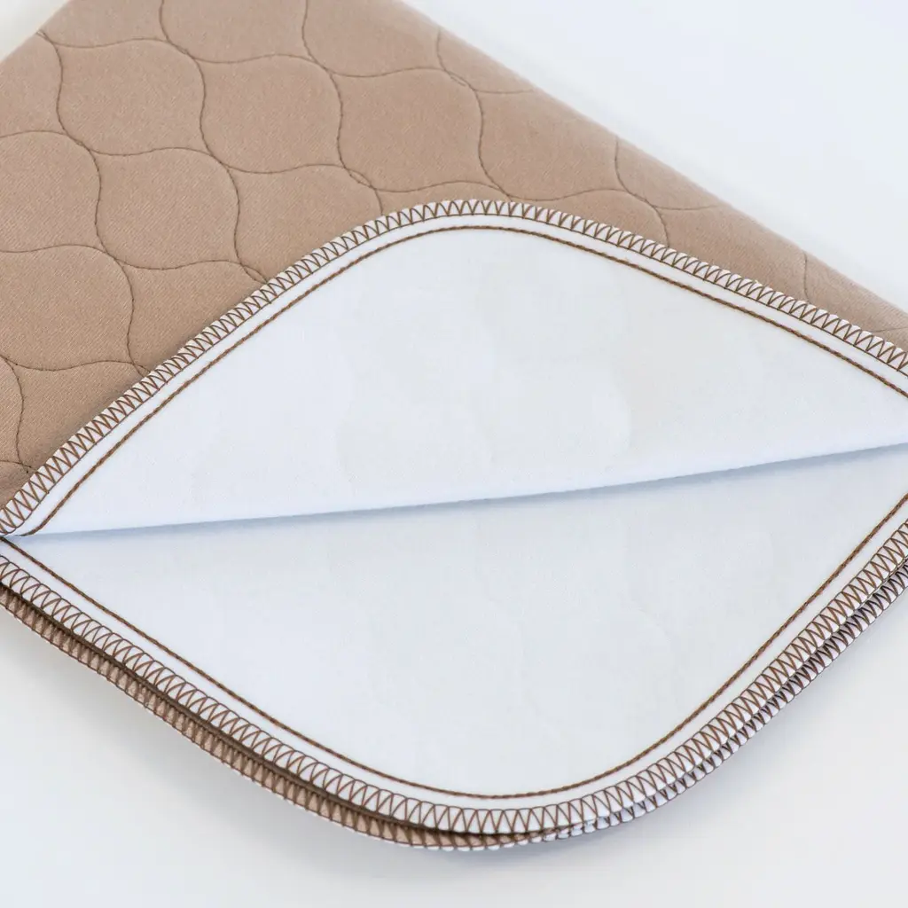 Водонепроникна кругла пелюшка EZwhelp Brown Laminated Underpad 150х150 см - фото 5