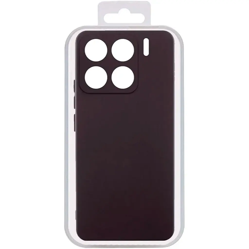 Чохол Epic Lakshmi Full Camera Silicone Cover для Xiaomi 15 Black AA [129545] - фото 3