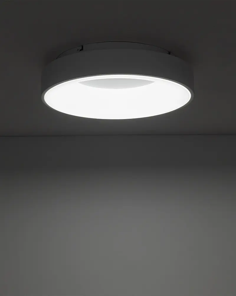 Світильник стельовий Nowodvorski 11204 Nikki Round LED 1x48W 4000K 4300Lm IP20 білий - фото 2