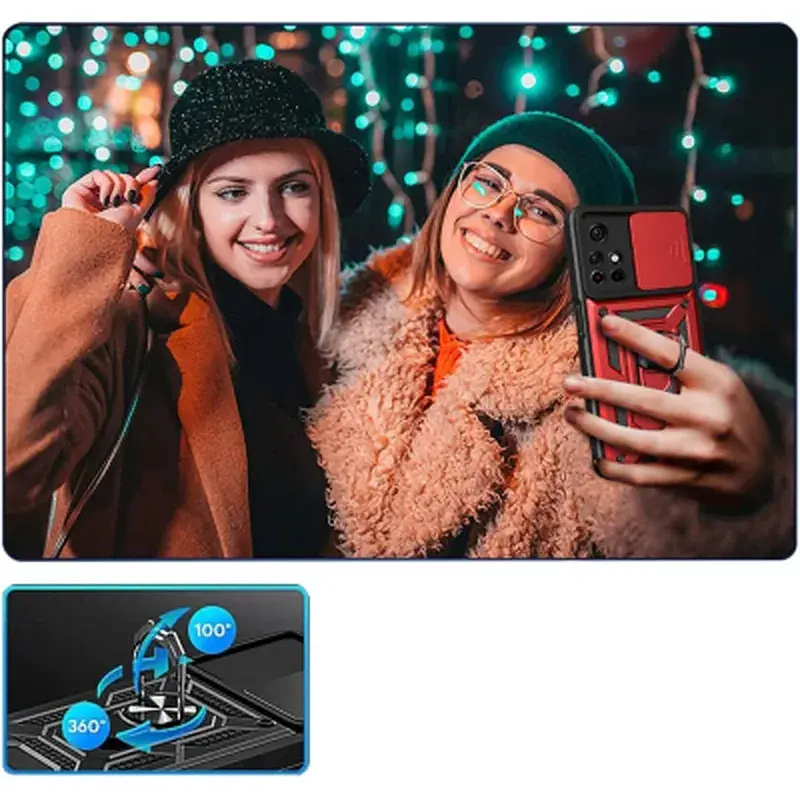Чохол до мобільного телефона BeCover Poco M4 Pro 5G / Redmi Note 11T 5G Red (707122) - фото 3