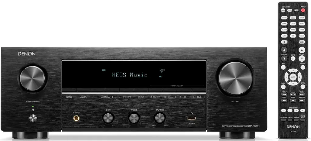 Мережевий стереоресивер Denon DRA-900H Black - фото 2