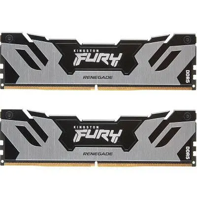 Модуль пам'яті для комп'ютера DDR5 96GB (2x48GB) 6400 MHz Renegade Silver XMP Kingston Fury (ex.HyperX) (KF564C32RSK2-96) - фото 8