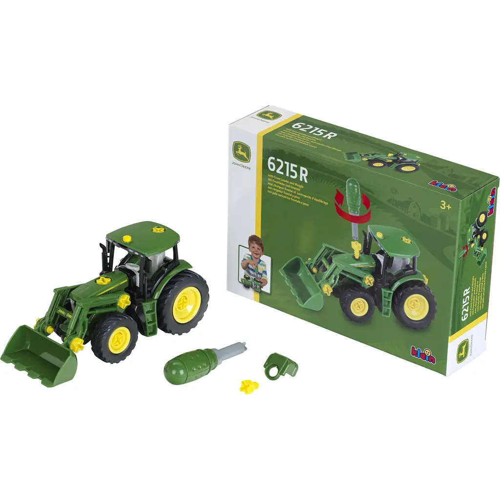 Игрушечный трактор-погрузчик Klein John Deere 1:24 (3903) - фото 6