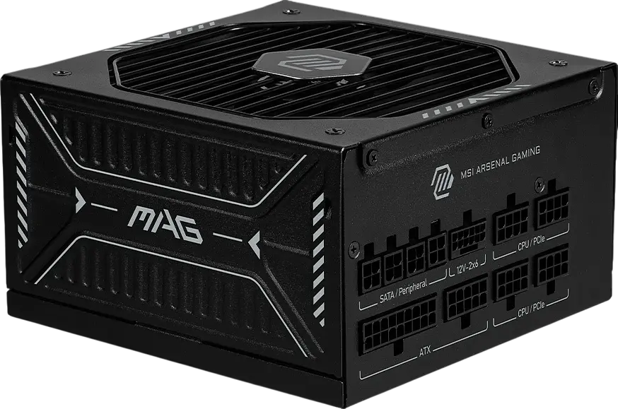 Блок живлення MSI MAG A850GLS PCIE5 850W 80+ Gold