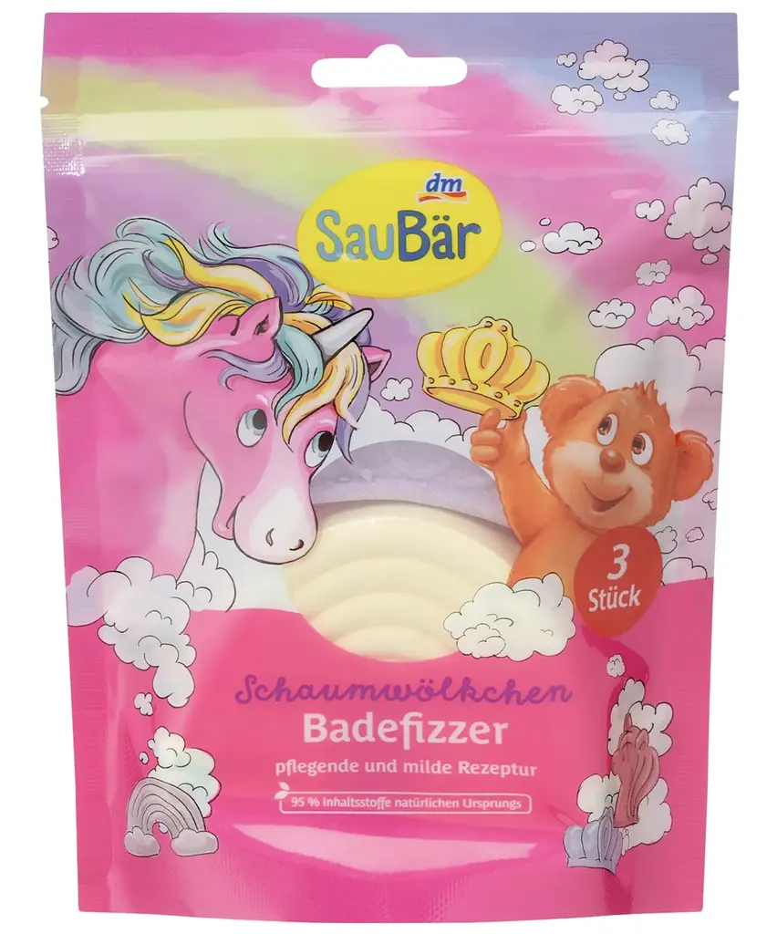 Шипучі таблетки для ванн SauBär 3x50 г, 150 г