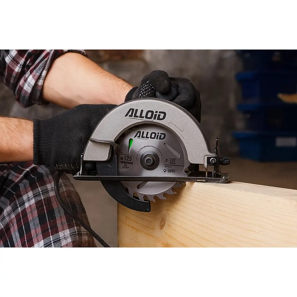 Диск пиляльний по дереву Alloid Building Tools з твердосплавними напайками 125х22.2 мм (WS-12540) - фото 6