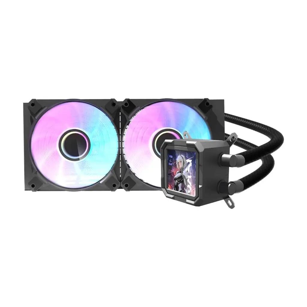 Система рідинного охолодження DARKFLASH DV240S BLACK - фото 2