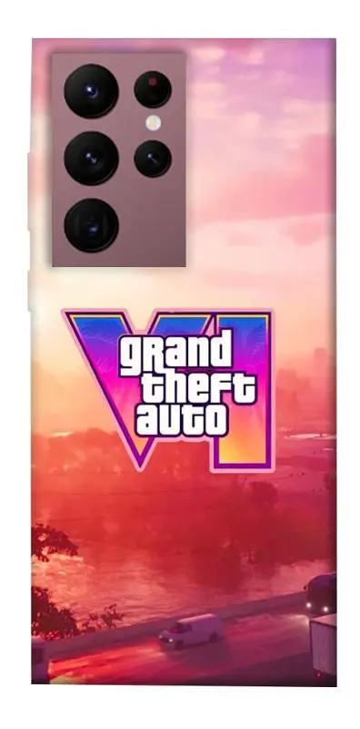 TPU чохол Demsky GTA VI Vice City для Samsung Galaxy S22 Ultra