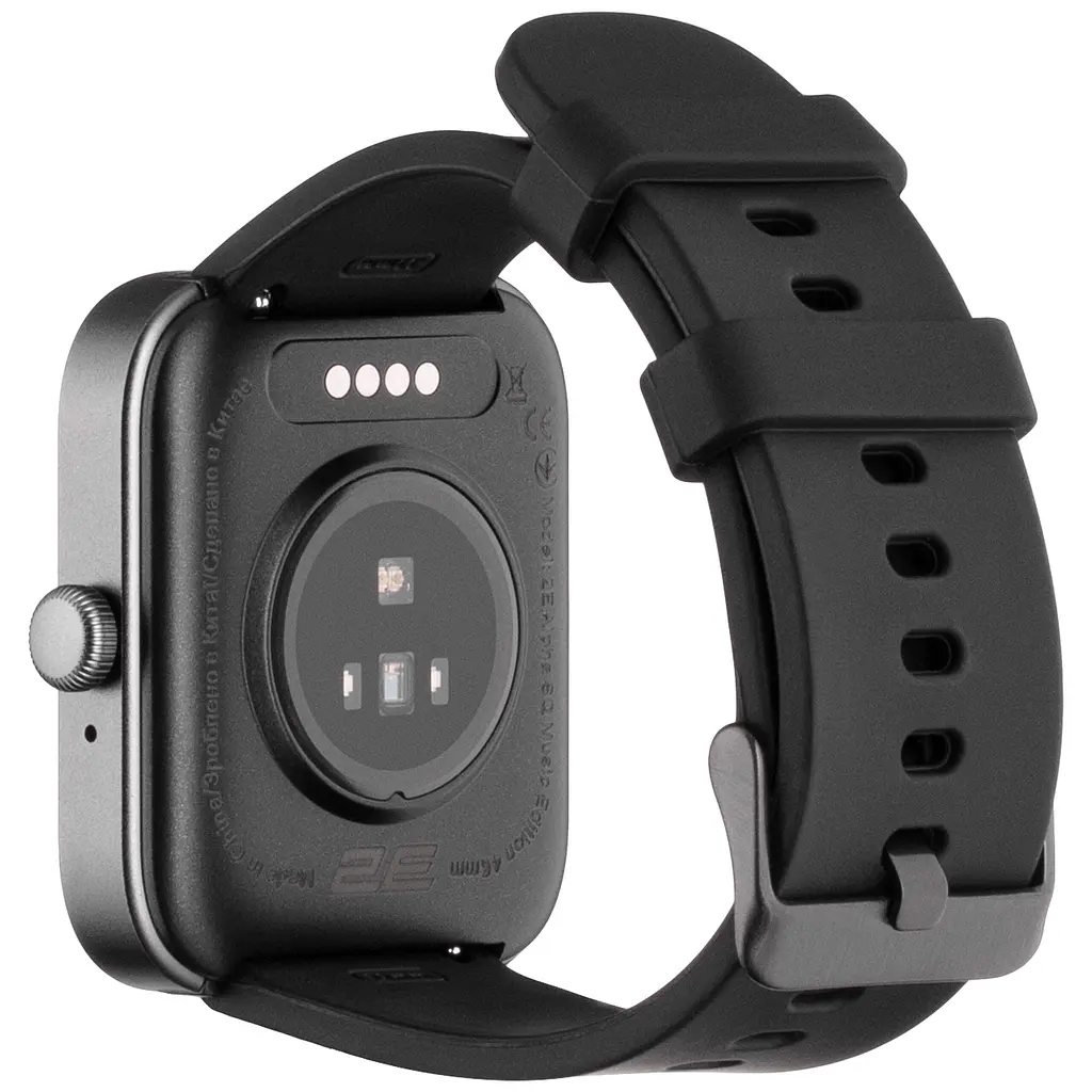 Смарт-годинник 46 mm 2E Alpha SQ Music Edition Black - фото 8
