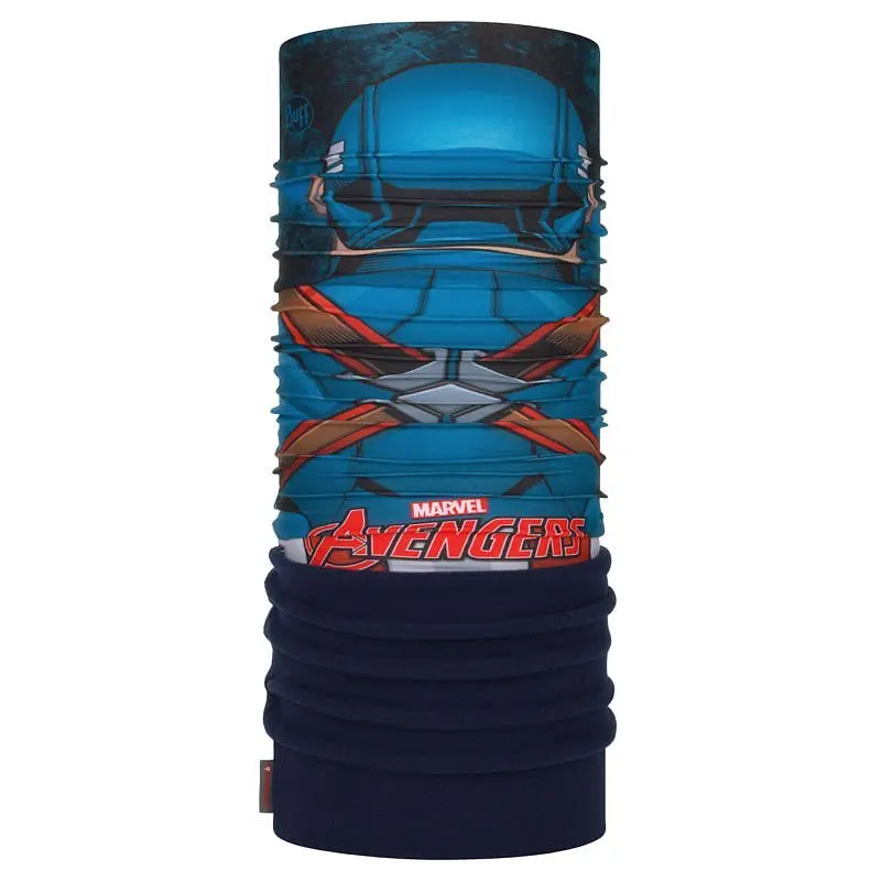 Бафф Buff Superheroes Polar captain america Синий-Красный - фото 2